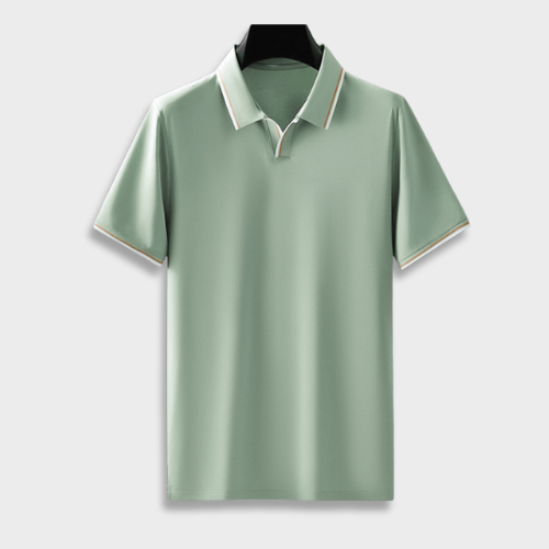 Joel | High-End Silk Polo Shirt