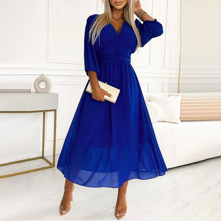 Izzy™ | Elegant Evening V-Neck Dress