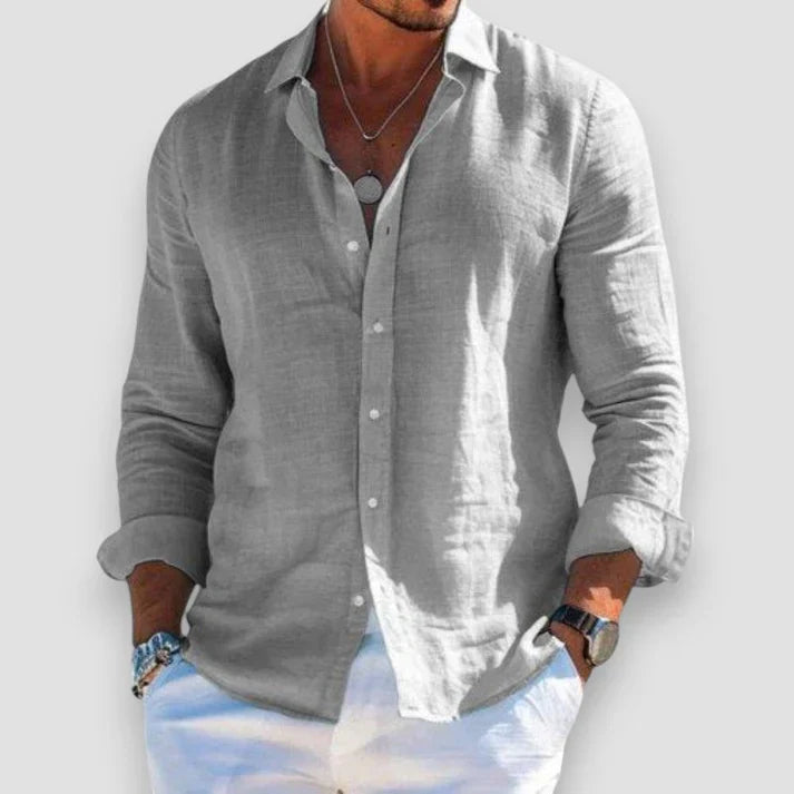 Duke | Casual Men's Linen Shirt