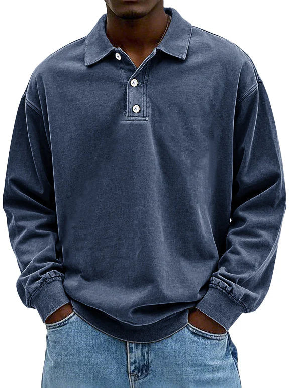Matthew | Long-Sleeved Polo Shirt