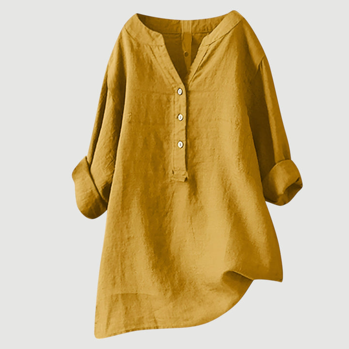 Kenzie™ | Airy and Comfortable Linen Women's Blouse