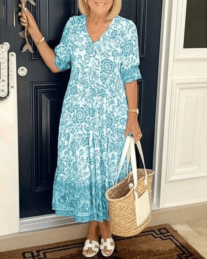 Sidney | Comfortable Summer Dress - Light, Feminine & Elegant