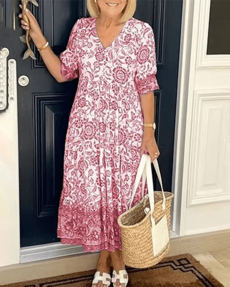 Sidney | Comfortable Summer Dress - Light, Feminine & Elegant