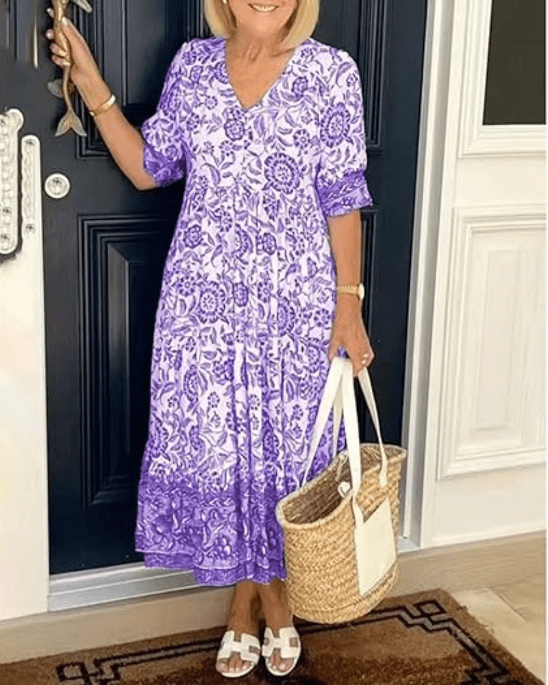 Sidney | Comfortable Summer Dress - Light, Feminine & Elegant