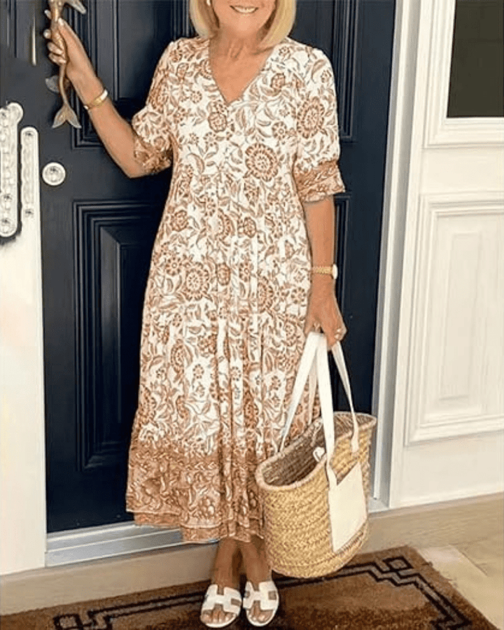 Sidney | Comfortable Summer Dress - Light, Feminine & Elegant