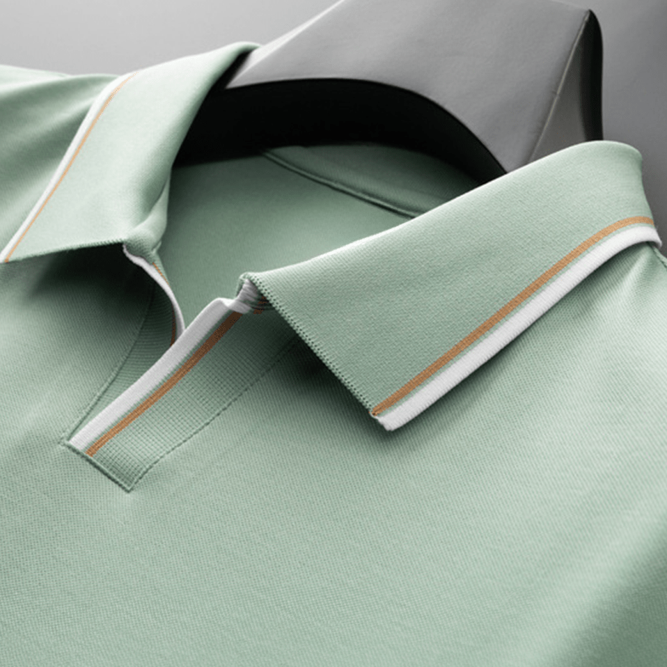 Joel | High-End Silk Polo Shirt