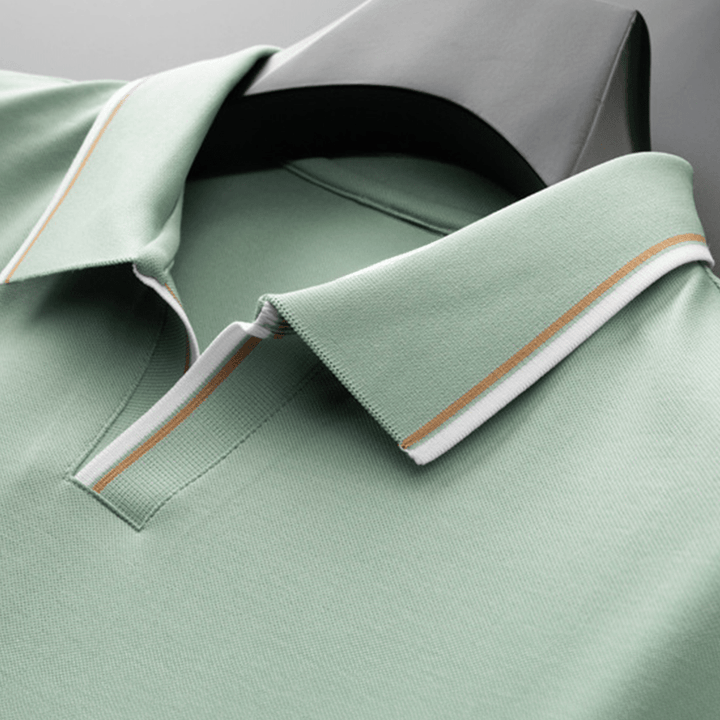 Joel | High-End Silk Polo Shirt
