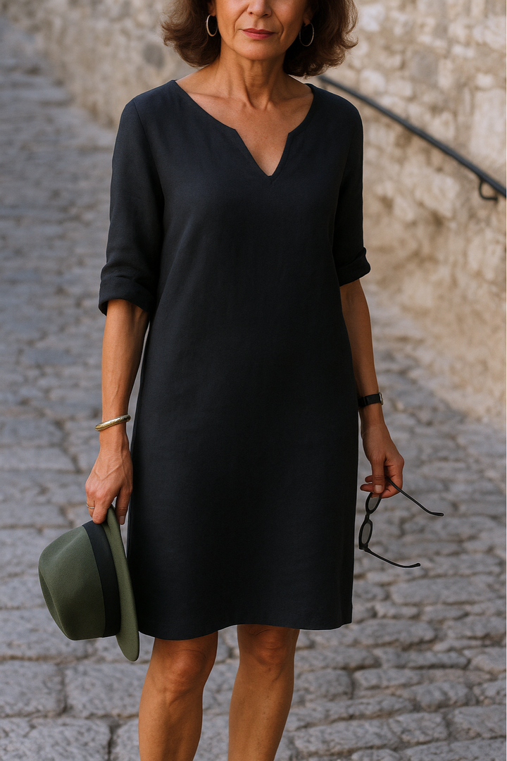 Willa™ | Elegant V-neck Dress