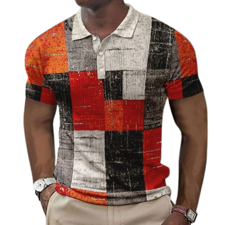 James™ | Multi-colour Polo Shirt in Modern Style