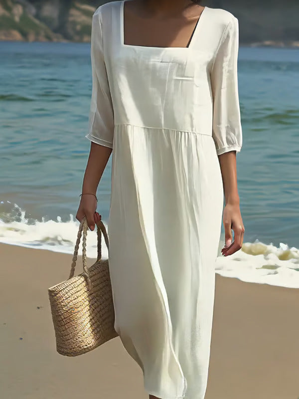 Lexi – Casual linen dress