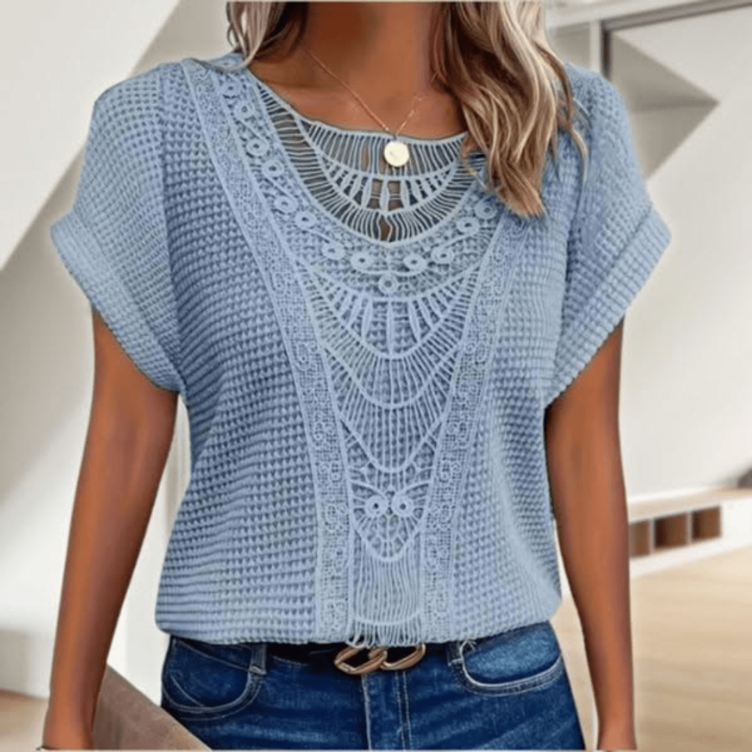 Brinley™ | Elegant Ibiza-style Blouse
