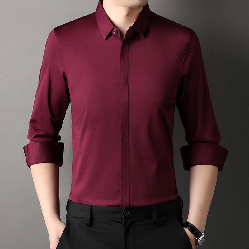Ricardo® | Crease-Resistant Stretch Shirt for Men