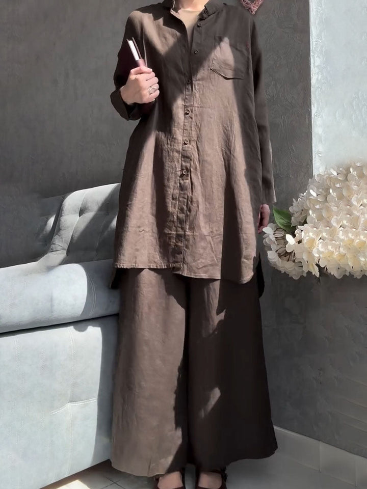 Merryn - Amani 2-piece linen set