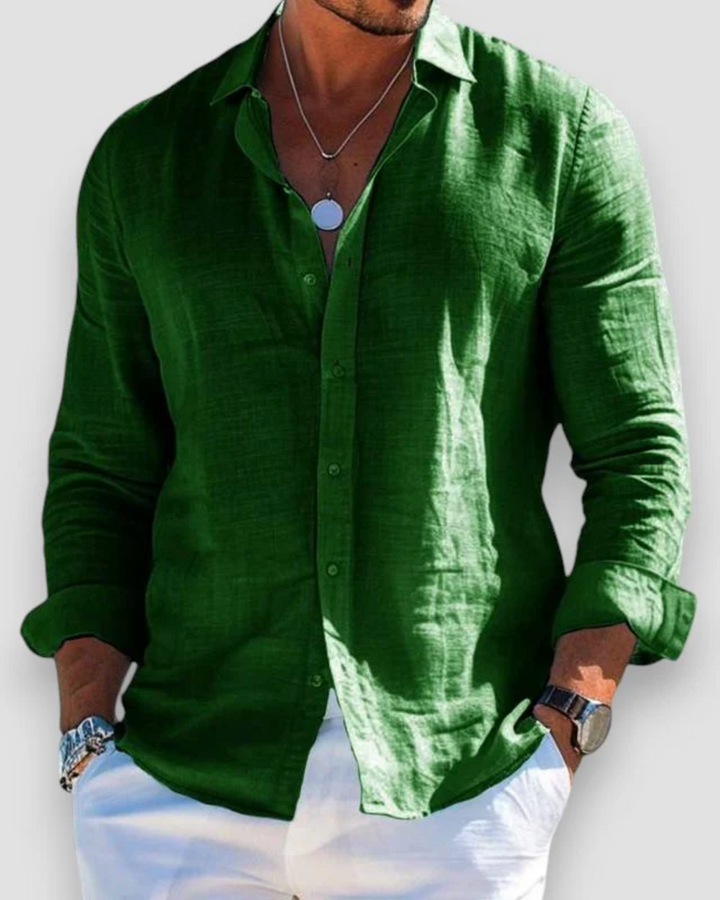 Duke | Casual Men's Linen Shirt