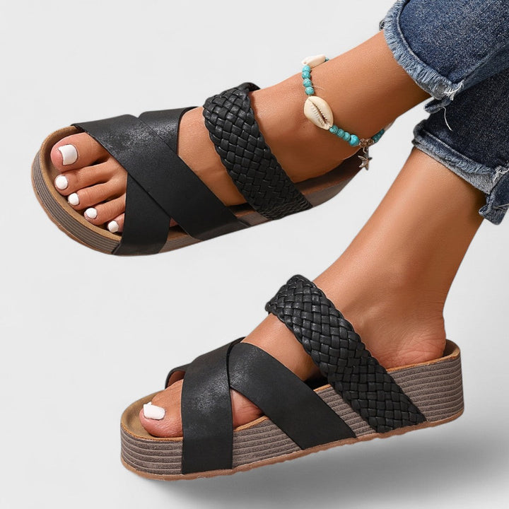 Amaya - Orthopaedic Leather Sandals