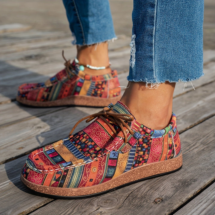 Camiron™ | Colourful Retro Women's Shoes