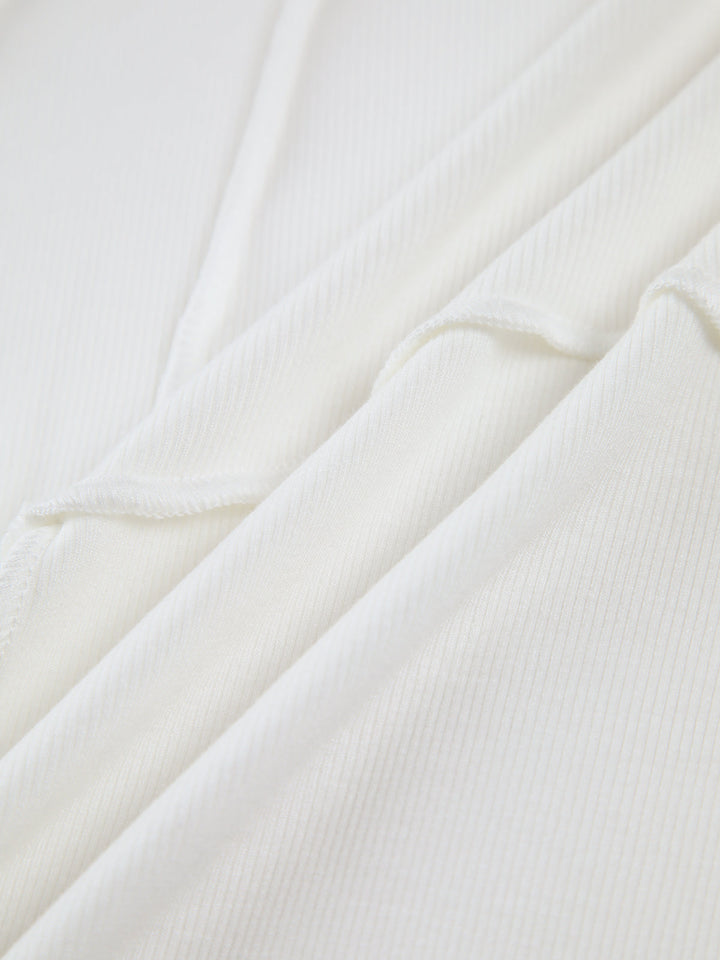 Elara | Long sleeve top with piping