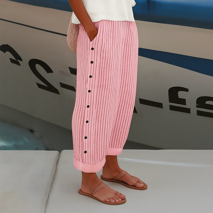 Sandrine™ | Linen Trousers