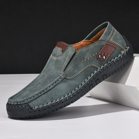 RIO- LEATHER LOAFER WITH NON-SLIP SOLE