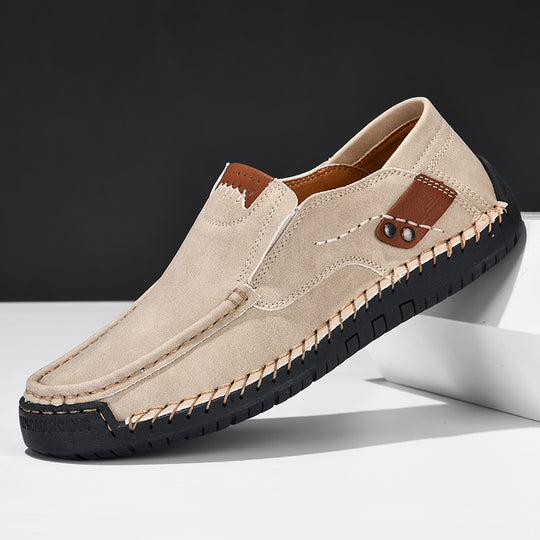RIO- LEATHER LOAFER WITH NON-SLIP SOLE