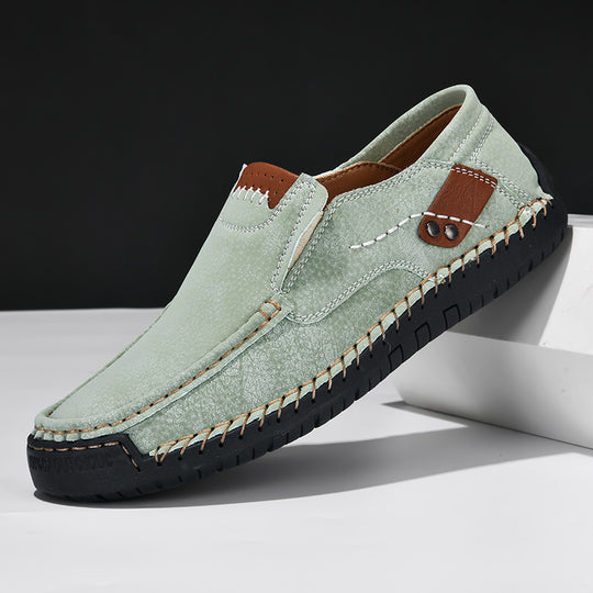 RIO- LEATHER LOAFER WITH NON-SLIP SOLE