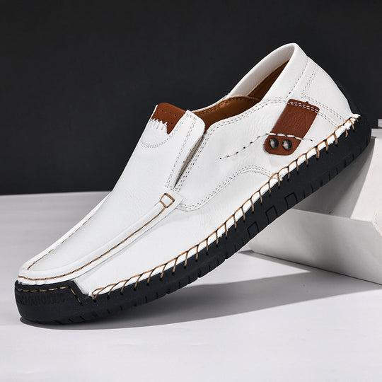 RIO- LEATHER LOAFER WITH NON-SLIP SOLE