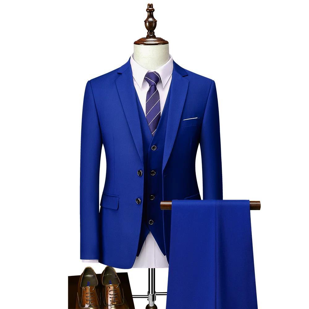 Andrew | Men's Business / Wedding Suit | Royal Blue