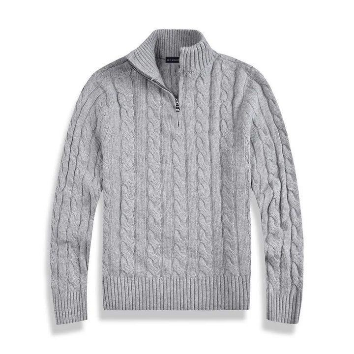 Colyn - Old Money Half-Zip Sweater