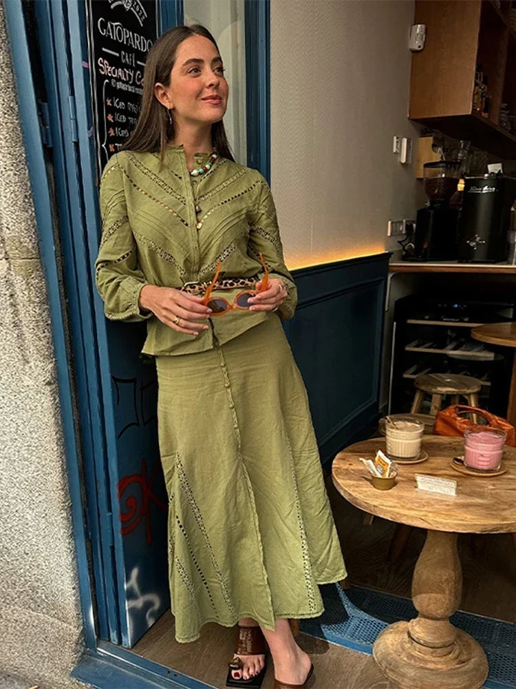 Amayra| Full Sleeve Shirt Suit Outfits