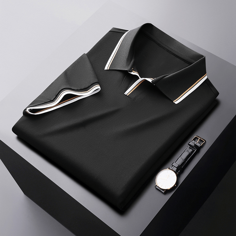 Joel | High-End Silk Polo Shirt