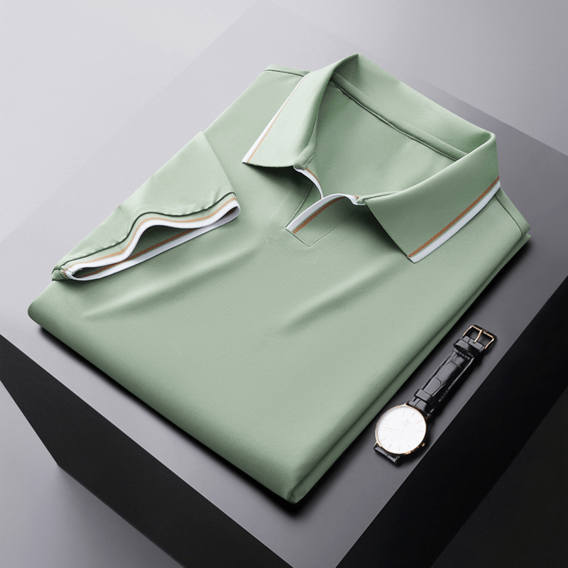 Joel | High-End Silk Polo Shirt