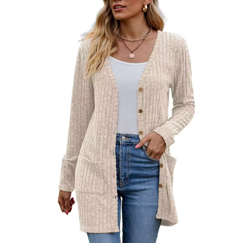 ABIGAIL | KNITTED CARDIGAN WITH POCKETS