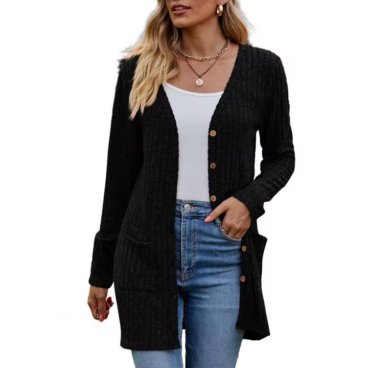 ABIGAIL | KNITTED CARDIGAN WITH POCKETS
