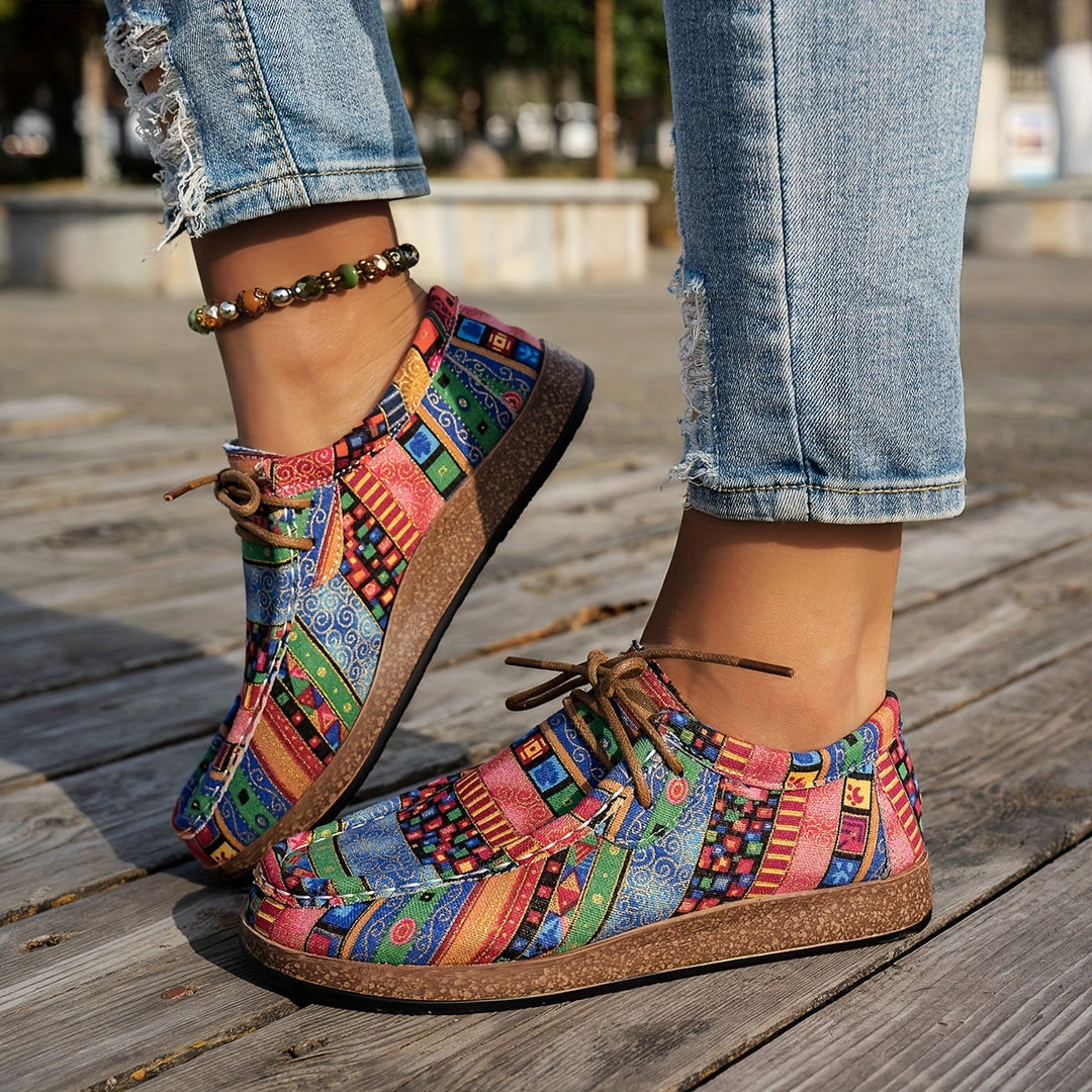 Camiron™ | Colourful Retro Women's Shoes