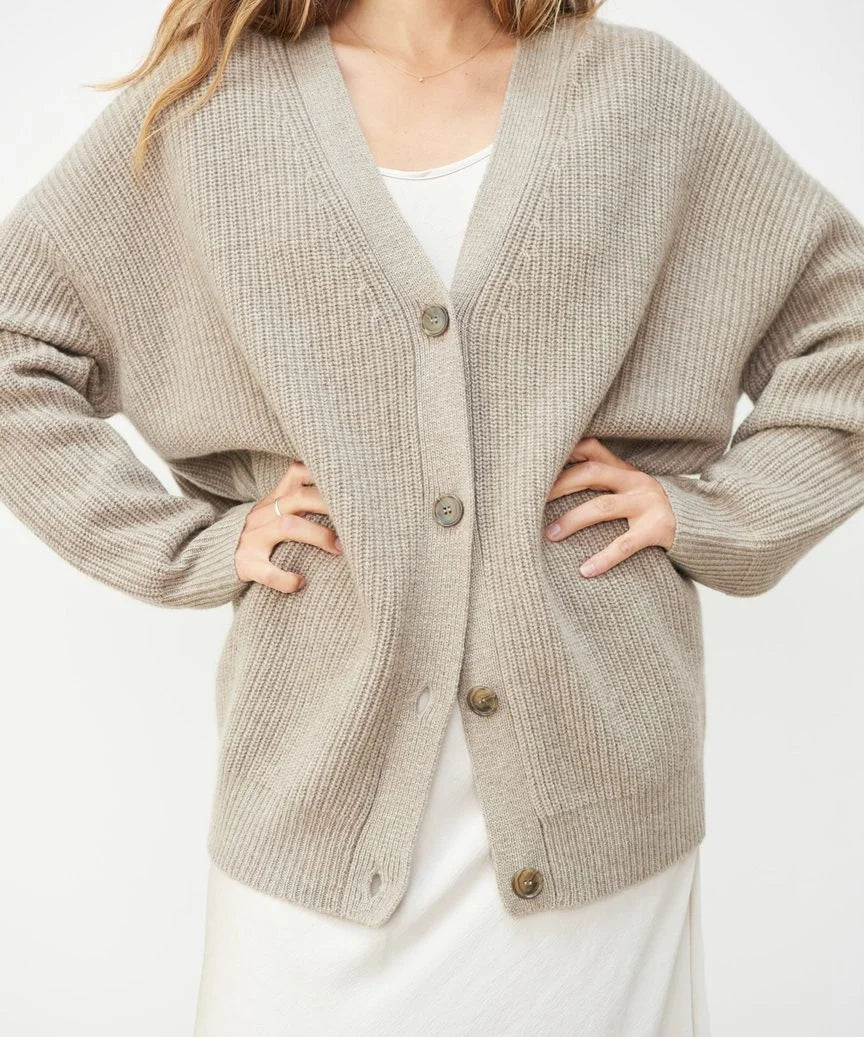 Janet - Stylish cashmere cardigan