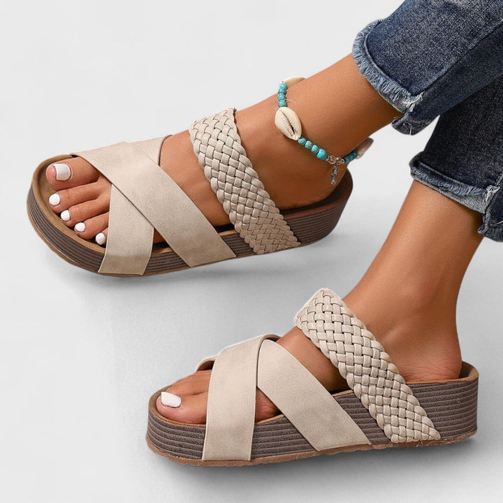 Amaya - Orthopaedic Leather Sandals