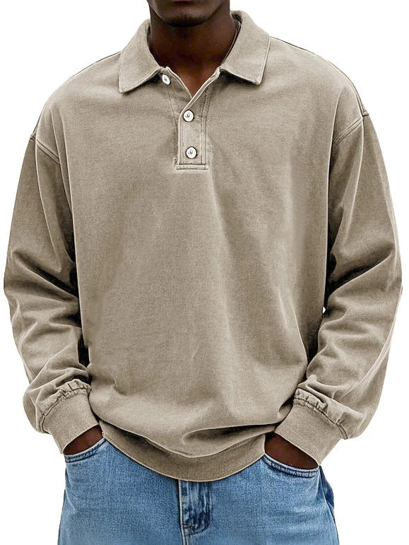 Matthew | Long-Sleeved Polo Shirt