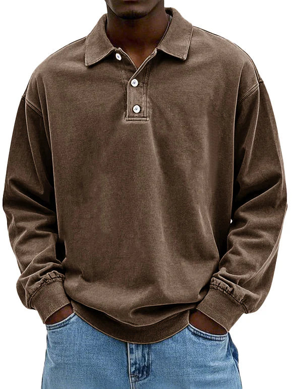 Matthew | Long-Sleeved Polo Shirt