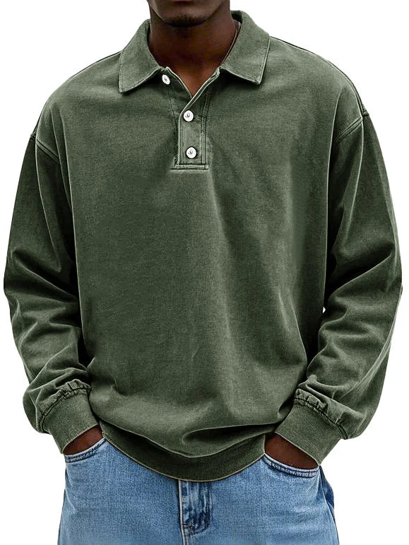Matthew | Long-Sleeved Polo Shirt